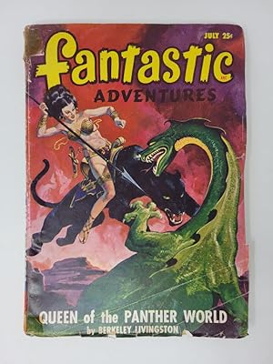Immagine del venditore per Fantastic Adventures, Volume 10, Number 7 - July 1948 venduto da Munster & Company LLC, ABAA/ILAB