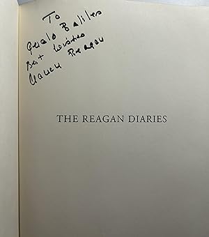 Seller image for The Reagan Diaries, Leatherbound Edition for sale by Rob Warren Books