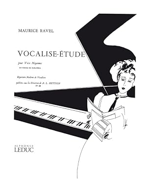 Seller image for Vocalise-tude pour voix moyennes et piano en forme de Habanera for sale by moluna