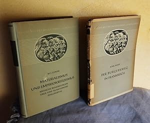 Seller image for Der Brgerkrieg in Frankreich / Materialismus und Empiriokritizismus : Kritische Bemerkungen ber eine reaktionre Philosophie (2 Bnde der Bcherei des Marxismus-Leninismus) for sale by AnimaLeser*Antiquariat