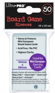 Board Game Sleeves 44x68mm (50)