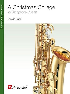 Imagen del vendedor de Jan de Haan A Christmas Collage Saxophonquartett Partitur + Stimmen a la venta por moluna