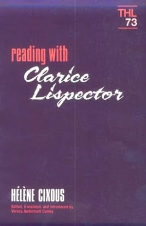Imagen del vendedor de Reading With Clarice Lispector (Theory and History of Literature) by Cixous, Helene [Paperback ] a la venta por booksXpress