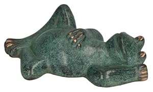 Bild des Verkufers fr Bronzefigur \ Frosch\ zum Verkauf von moluna