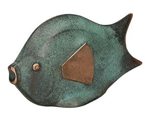 Bild des Verkufers fr Bronzefigur \ Fisch\ zum Verkauf von moluna