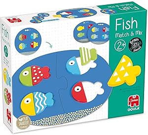 GOULA Fisch Match & Mix (Kinderspiel)