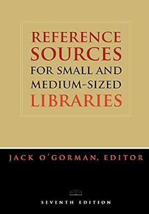 Seller image for Reference Source for Small and Medium-Sized Libraries (Reference Sources for Small & Medium-Sized Libraries) [Soft Cover ] for sale by booksXpress