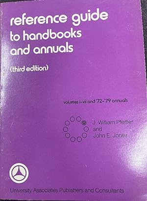 Bild des Verkufers fr Reference Guide to Handbooks and Annuals zum Verkauf von Heisenbooks