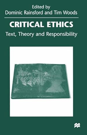 Seller image for Critical Ethics for sale by BuchWeltWeit Ludwig Meier e.K.
