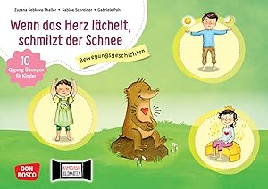 Imagen del vendedor de Wenn das Herz laechelt, schmilzt der Schnee 10 Qigong-bungen fr Kinder. Kamishibai Bildkartenset a la venta por moluna