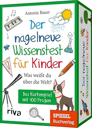 Bild des Verkufers fr Der nagelneue Wissenstest fr Kinder - Was weisst du ber die Welt? zum Verkauf von moluna