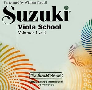 Immagine del venditore per Suzuki Viola School, Volume 1 & 2 (CD) (Suzuki Method) by Preucil, William [Audio CD ] venduto da booksXpress