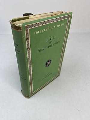 Bild des Verkufers fr THEAETETUS - SOPHIST.; Translated by Harold North Fowler. Loeb Classical Library #123 zum Verkauf von Frey Fine Books