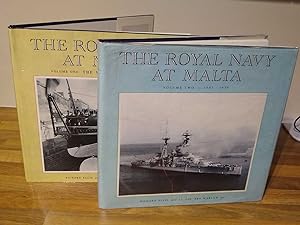 The Royal Navy at Malta: A collection of old photographs taken by the Ellis family at Malta. 2 Vo...