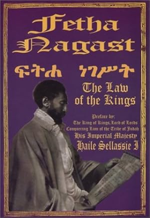 Bild des Verkufers fr Fetha Nagast: Law of the Kings by Haile Sellasie [Paperback ] zum Verkauf von booksXpress