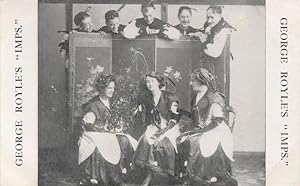 George Royal's Imps Circus Music Hall Variety Old Theatre Postcard