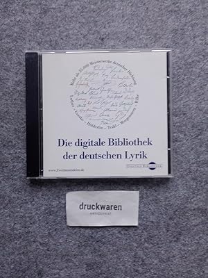 Bild des Verkufers fr Die digitale Bibliothek der deutschen Lyrik: ber 35.000 Gedichte aus fnf Jahrhunderten [CD-ROM]. zum Verkauf von Druckwaren Antiquariat