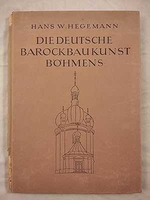 Seller image for Die deutsche Barockbaukunst Bhmens. for sale by KULTur-Antiquariat