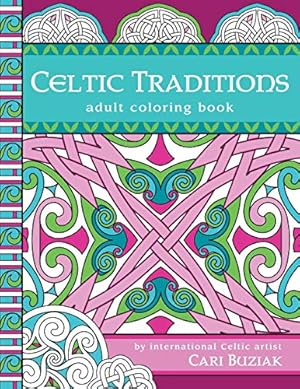 Seller image for Celtic Traditions adult colouring book: 50 pages to color, 8.5"x11" [Soft Cover ] for sale by booksXpress