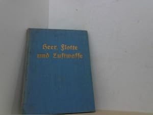 Bild des Verkufers fr Heer, Flotte und Luftwaffe. Wehrpolitisches Taschenbuch. Hrsgg. von d. Dt. Gesell. f. Wehrpolitik u. Wehrwissenschaften. zum Verkauf von Antiquariat Uwe Berg