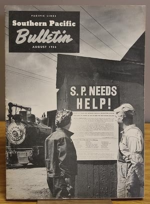 Seller image for Southern Pacific Bulletin (August 1943) for sale by Spellbinder Books