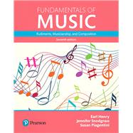 Immagine del venditore per Fundamentals of Music Rudiments, Musicianship, and Composition, Books a la Carte venduto da eCampus