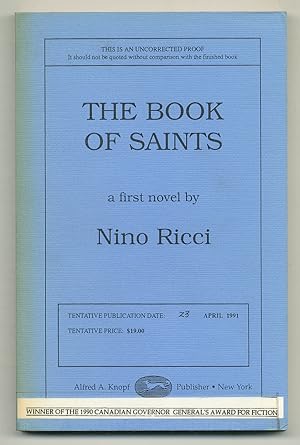 Seller image for The Book of Saints for sale by Between the Covers-Rare Books, Inc. ABAA
