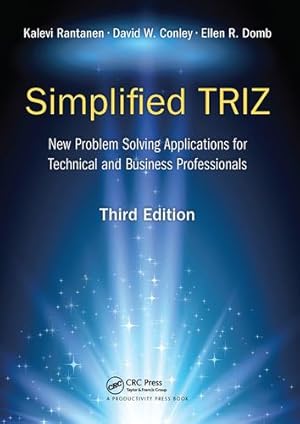 Immagine del venditore per Simplified TRIZ by Kalevi, Rantanen, David W., Conley, Ellen R., Domb [Paperback ] venduto da booksXpress