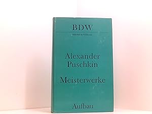 Bild des Verkufers fr Alexander Puschkin: Meisterwerke zum Verkauf von Book Broker