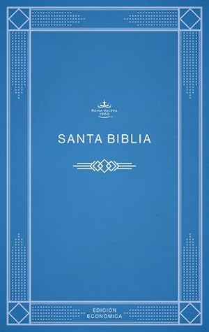 Seller image for RVR 1960 Biblia econ³mica, azul tapa rºstica/ RVR 1960 Economic Bible Blue Paperback (Spanish Edition) [Paperback ] for sale by booksXpress
