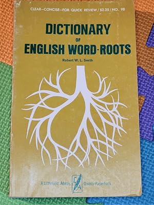 Dictionary of English Word-Roots