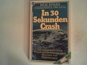 Seller image for In 30 Sekunden Crash for sale by ANTIQUARIAT FRDEBUCH Inh.Michael Simon