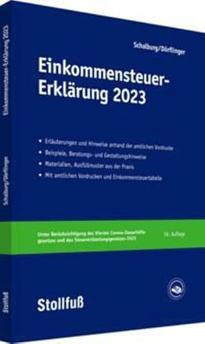 Immagine del venditore per Einkommensteuer-Erklrung 2023 venduto da BuchWeltWeit Ludwig Meier e.K.