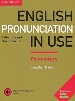 Imagen del vendedor de English Pronunciation in Use Elementary Book with Answers and Downloadable Audio by Marks, Jonathan [Paperback ] a la venta por booksXpress