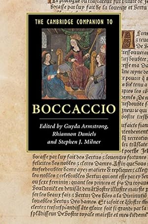 Seller image for The Cambridge Companion to Boccaccio (Cambridge Companions to Literature) [Paperback ] for sale by booksXpress