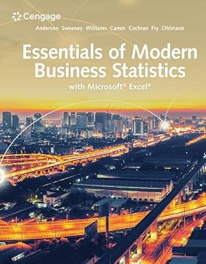 Bild des Verkufers fr Essentials of Modern Business Statistics with Microsoft Excel zum Verkauf von moluna