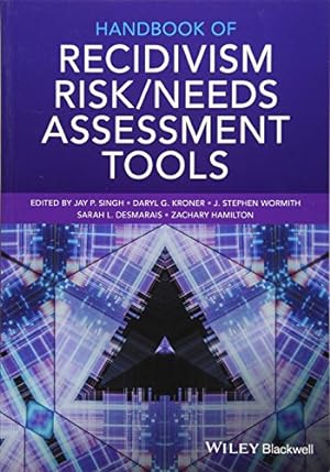 Imagen del vendedor de Handbook of Recidivism Risk / Needs Assessment Tools [Soft Cover ] a la venta por booksXpress