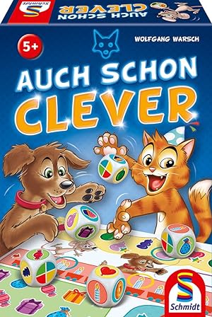 Schmidt 40625 - Auch schon Clever, Würfelspiel, Kinderspiel