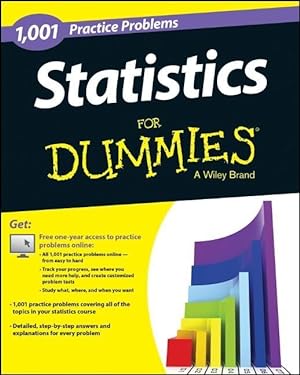 Seller image for Statistics: 1,001 Practice Problems For Dummies (+ Free Online Practice) for sale by moluna
