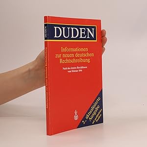 Image du vendeur pour Duden, Informationen zur neuen deutschen Rechtschreibung mis en vente par Bookbot