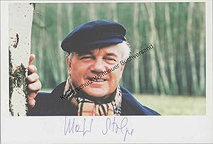 Bild des Verkufers fr Original Autogramm Manfred Stolpe Ministerprsident Brandenburg SPD (1936-2019) /// Autogramm Autograph signiert signed signee zum Verkauf von Antiquariat im Kaiserviertel | Wimbauer Buchversand