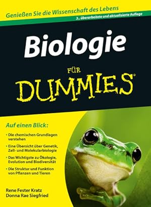 Bild des Verkufers fr Biologie fr Dummies: Genieen Sie die Wissenschaft des Lebens zum Verkauf von Express-Buchversand