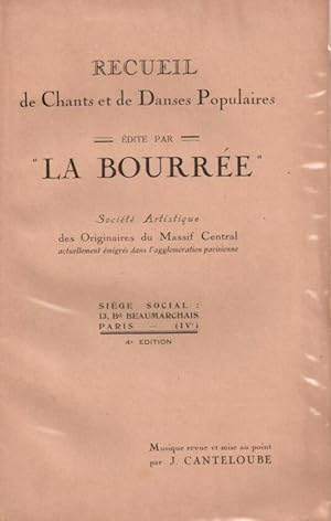 Recueil de chants et de danses populaires