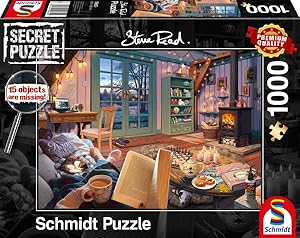 Bild des Verkufers fr Schmidt 59655 - Steve Read, Im Ferienhaus, Secret Puzzle, 1000 Teile zum Verkauf von moluna