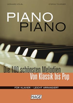 Bild des Verkufers fr Piano, piano : die schoensten Melodien von Klassik bis Pop zum Verkauf von moluna