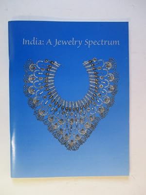 Image du vendeur pour India: A Jewelry Spectrum mis en vente par GREENSLEEVES BOOKS