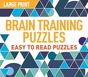 Seller image for Large Print Brain Training Puzzles (Landscape puzzles) for sale by WeBuyBooks