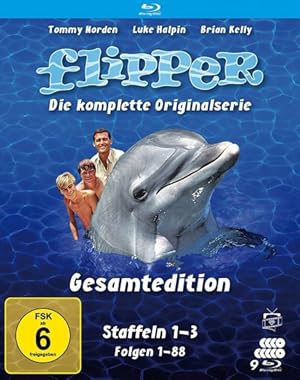 Bild des Verkufers fr Flipper Gesamtedition - Die komplette Originalserie. Staffel.1-3, 9 Blu-ray zum Verkauf von moluna