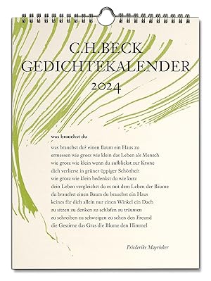 Bild des Verkufers fr C.H. Beck Gedichtekalender zum Verkauf von moluna