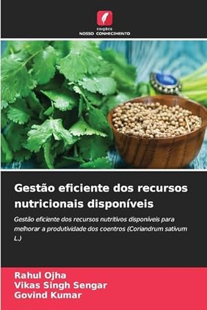 Seller image for Gesto eficiente dos recursos nutricionais disponveis for sale by moluna